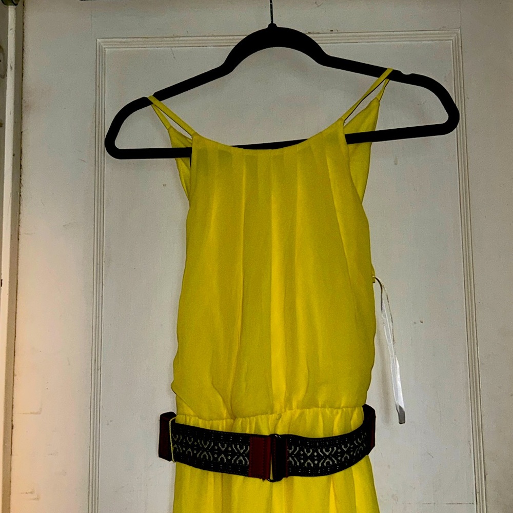 yellow maxi dress